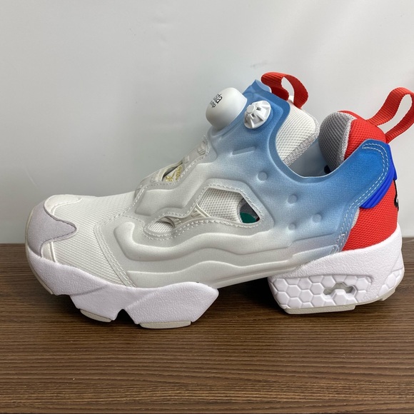 Reebok Unisex Instapump Fury OG NM Ombre Sneaker EH3255 White/Pink/Blue … - Picture 2 of 11